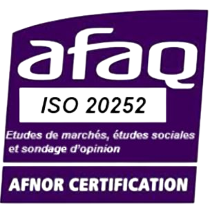 Certification AFAQ AFNOR ISO 20252 — études de marché, études sociales et sondage d’opinion